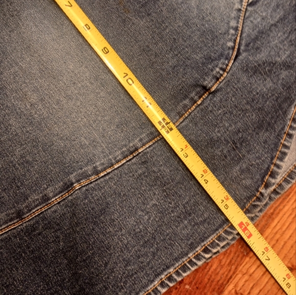 No Boundaries Denim Tulip Skirt 7Jr EUC - Picture 5 of 6